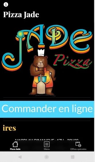 Création de site Restaurant avec module de commande en ligne